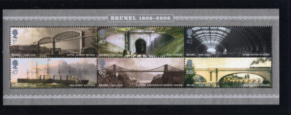 Miniature Sheet MS2613 Brunel.