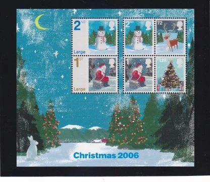 Miniature Sheet MS2684 Christmas 2006