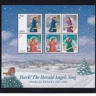 Miniature Sheet MS2795 Christmas 2007.