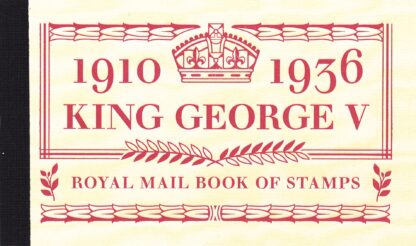Prestige Booklet DX50 King George V