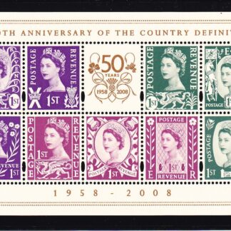 Miniature Sheet MSNI153 Country Definitives
