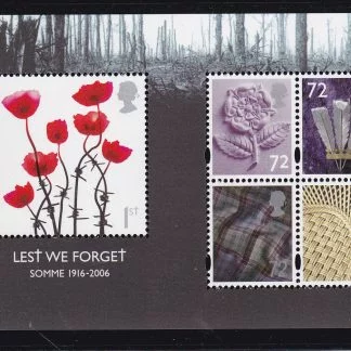 Miniature Sheet MS2685 Lest We Forget 2006
