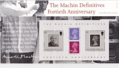 Presentation Pack Machin Definitives 2007