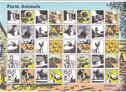 Smilers Sheet LS22 Farm Animals 2005 Royal Mail