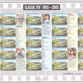 Smilers Sheet LS26 Classic ITV 2005 Royal Mail