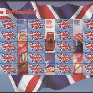 Smilers Sheet LS20 Rule Britannia 2004