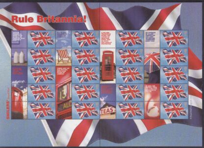 Smilers Sheet LS20 Rule Britannia 2004