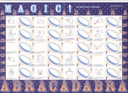 Smilers Sheet LS23 Magic Circle 2005 Royal Mail