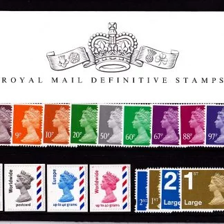 Presentation Pack No 88 Machin Definitives