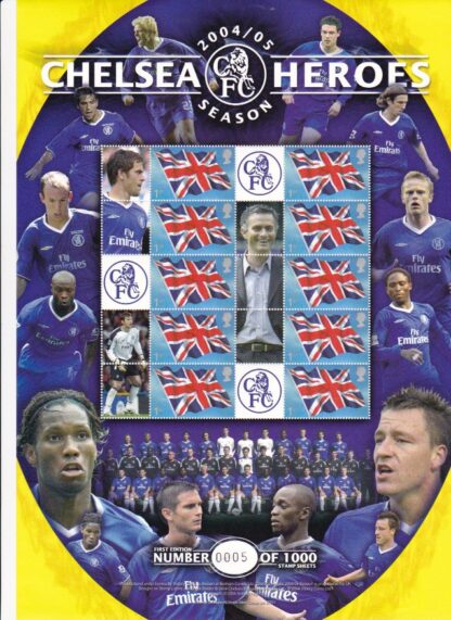 Smilers Sheet BC-043 Chelsea Football Club