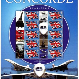 Smilers Sheet BC-067 Concorde Farewell