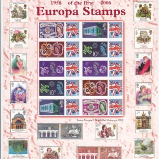 Smilers Sheet BC-090 Europa Stamps 2006