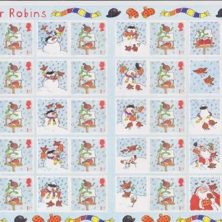 Smilers Sheet LS14 Christmas 2003 Royal Mail