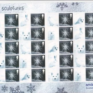 Smilers Sheet LS16 Ice Sculptures 2003 Royal Mail