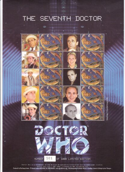 Smilers Sheet BC-046 Dr Who Seventh Issue