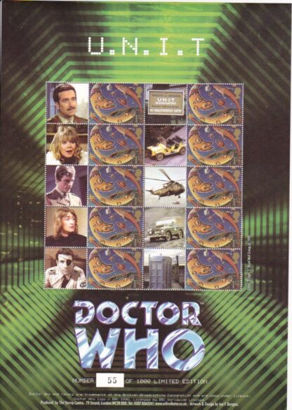 Smilers Sheet BC-057 Dr Who Eighth Issue