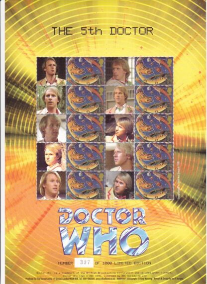 Smilers Sheet BC-061 Dr Who Eleventh Issue