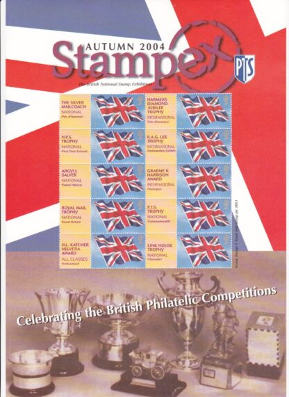 Smilers Sheet BC-039 Stampex London 2004