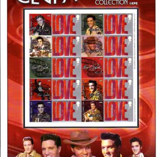 Smilers Sheet BC-034 Elvis Movie Collection