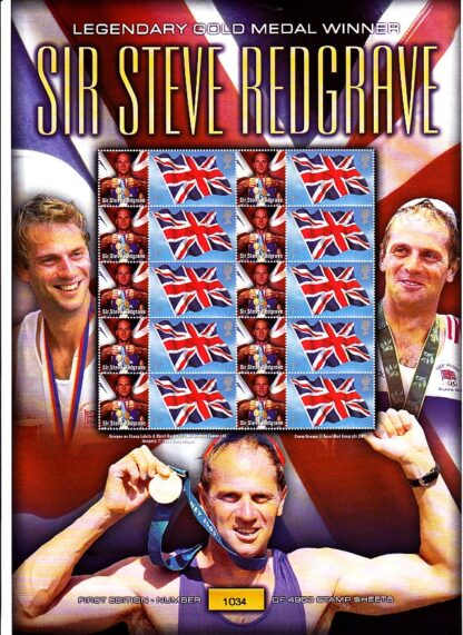 Smilers Sheet BC-031 Sir Steve Redgrave