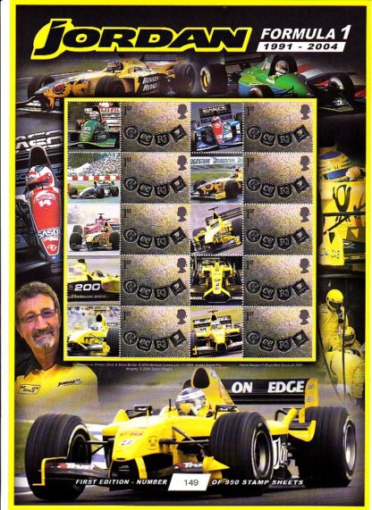 Smilers Sheet BC-038 Jordan Formula 1