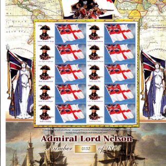 Smilers Sheet BC-059 Admiral Lord Nelson