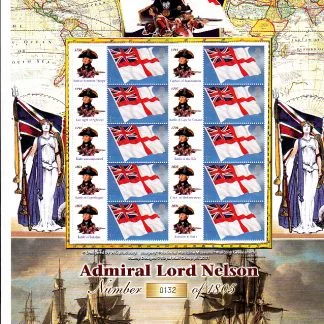 Smilers Sheet BC-059 Admiral Lord Nelson