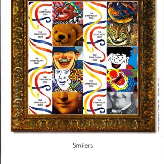 Smilers Sheet LS01 Stamp Show 2000 Royal Mail