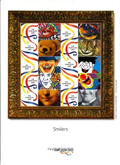 Smilers Sheet LS01 Stamp Show 2000 Royal Mail