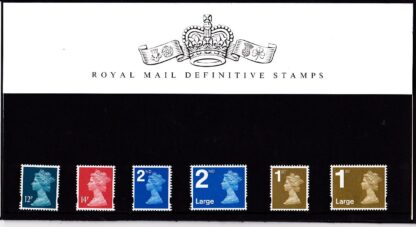 Presentation Pack No 74 Machin Definitives