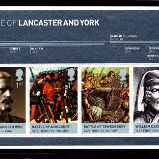 Miniature Sheet MS2818 Lancaster and York.