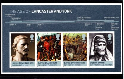 Miniature Sheet MS2818 Lancaster and York.