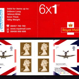 Booklet PM25 Machin Cylinder Spitfire.