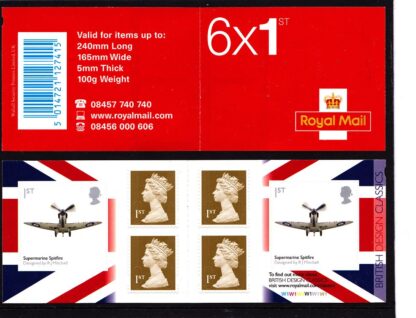 Booklet PM25 Machin Cylinder Spitfire.