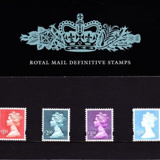 Presentation Pack No 62 Machin Definitives