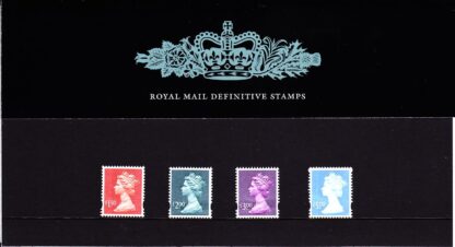 Presentation Pack No 62 Machin Definitives