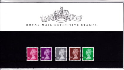 Presentation Pack No 75 Machin Definitives