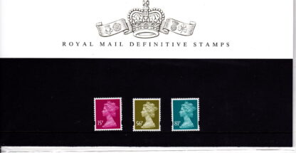 Presentation Pack No 78 Machin Definitives