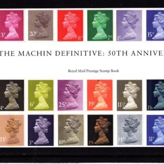 Prestige Booklet DY21 The Machin Definitive 50th