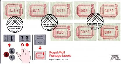 Framas Set of First Day Covers 1984