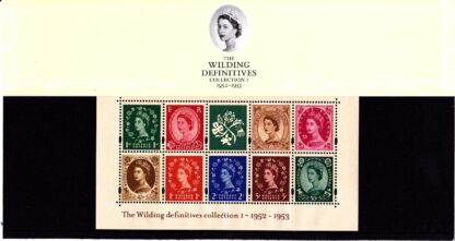 Presentation Pack No 59 The Wilding Definitives
