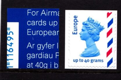 Airmail Machin Die-cut and Guillotined Singles F10