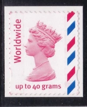 Airmail Machin F12 Guillotined Single