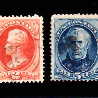 United States Presidents Jackson and Taylor 1875