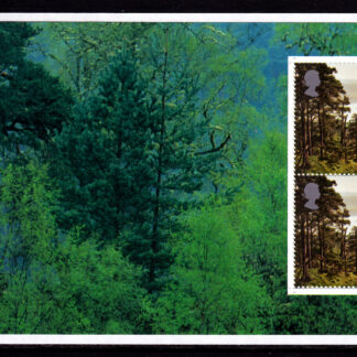 Unstitched Pane WP1331 Treasury of Trees DX26