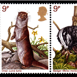 British Wildlife Type II Traffic Light Gutter Pairs 1977