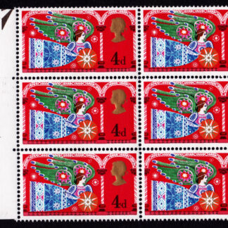 Christmas 1969b Commemorative 812b Block 4d