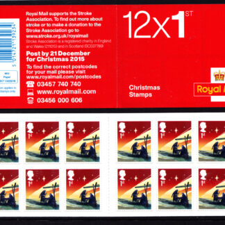 Booklet Christmas LX50 2015 Plain 1st Class