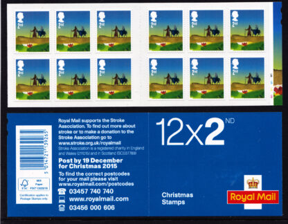 Booklet Christmas LX49 2015 Cylinder 2nd Class