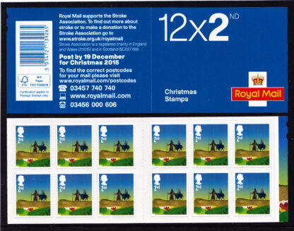 Booklet Christmas LX49 2015 Plain 2nd Class